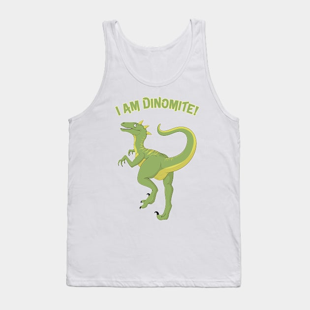 Dinomite! Tank Top by IkariMonster